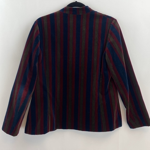 Source Unknown Multicolor Striped Blazer - Picture 7 of 12